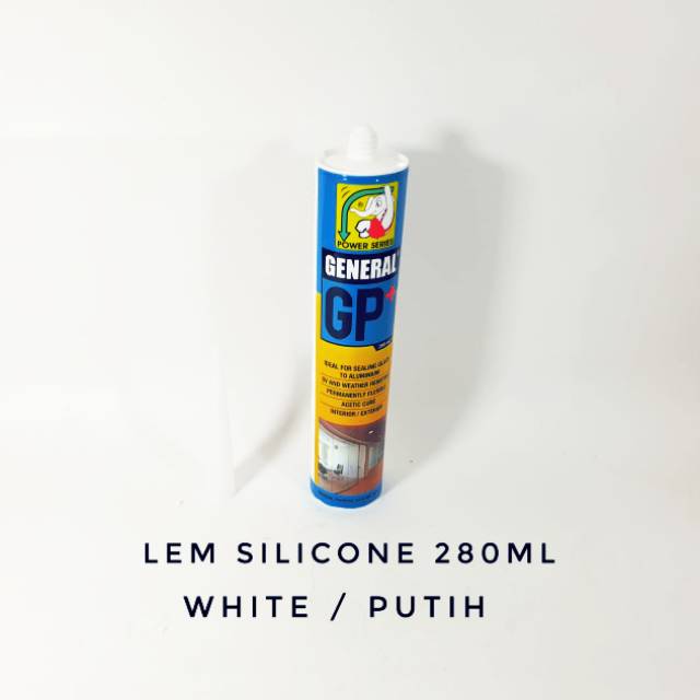 

LEM SEALANT SILICONE / LEM KACA 280 ML WHITE / PUTIH