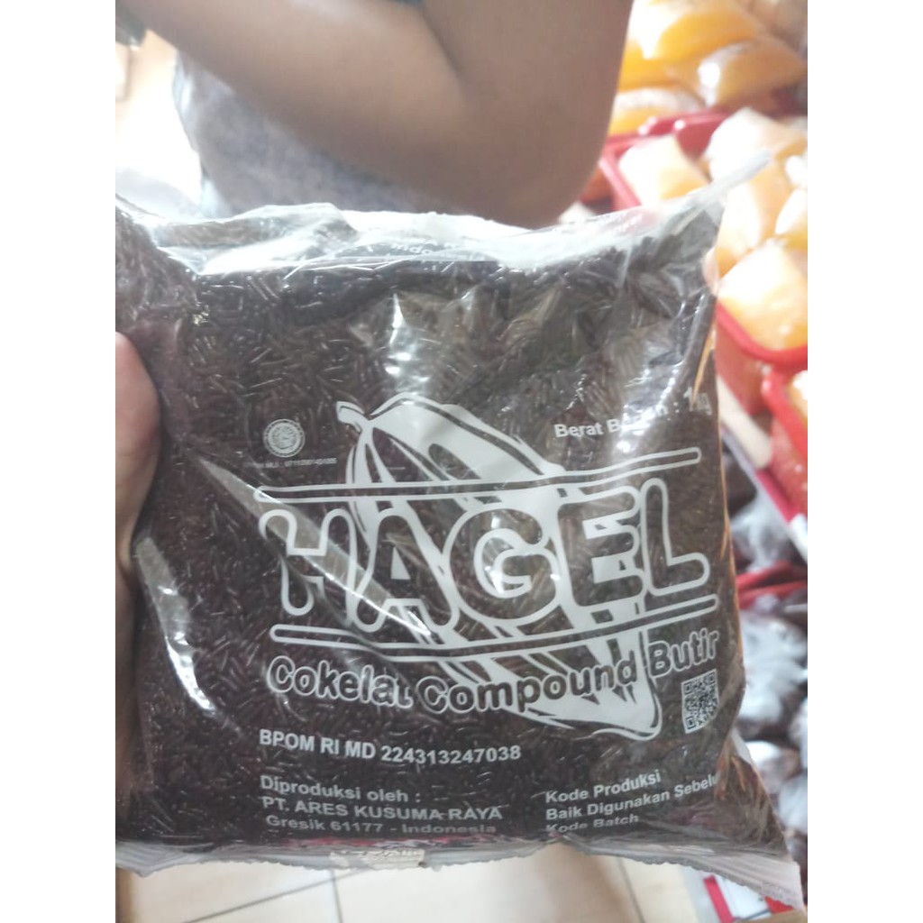 meses hagel coklat compund butir 1kg