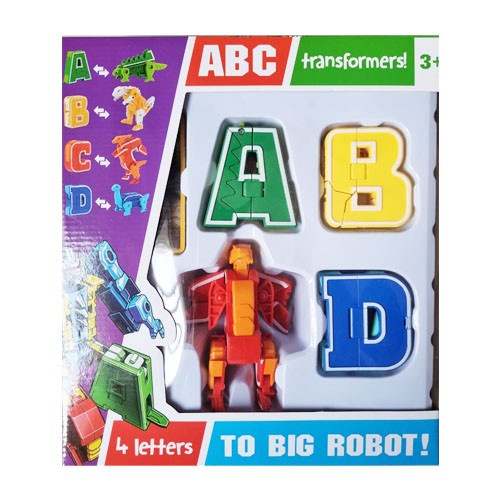 ABCD Transformasi Robot Mainan Anak