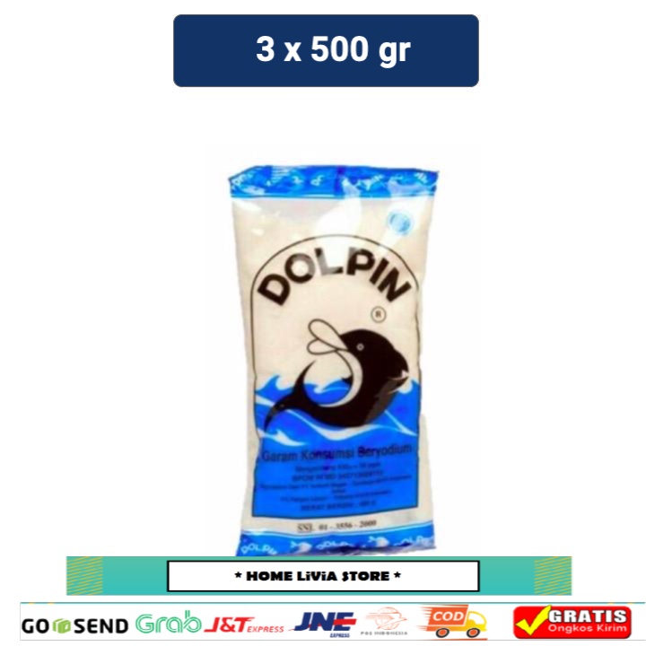 

Dolpin Garam 3 x 500 gr