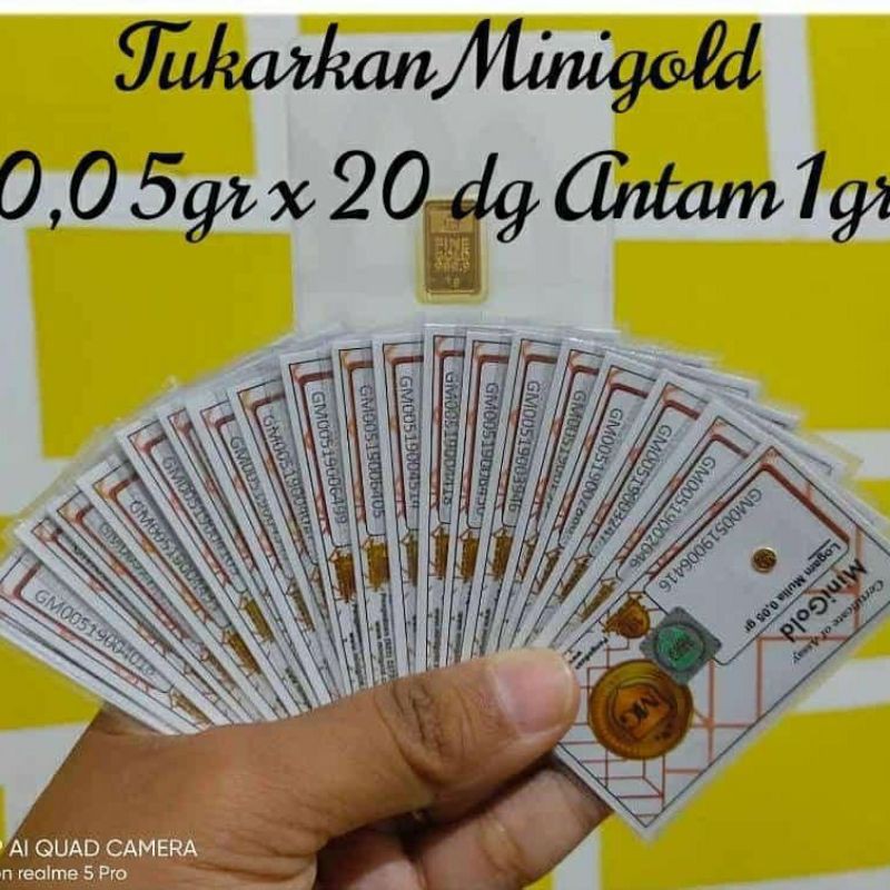 Minigold 0.05gr