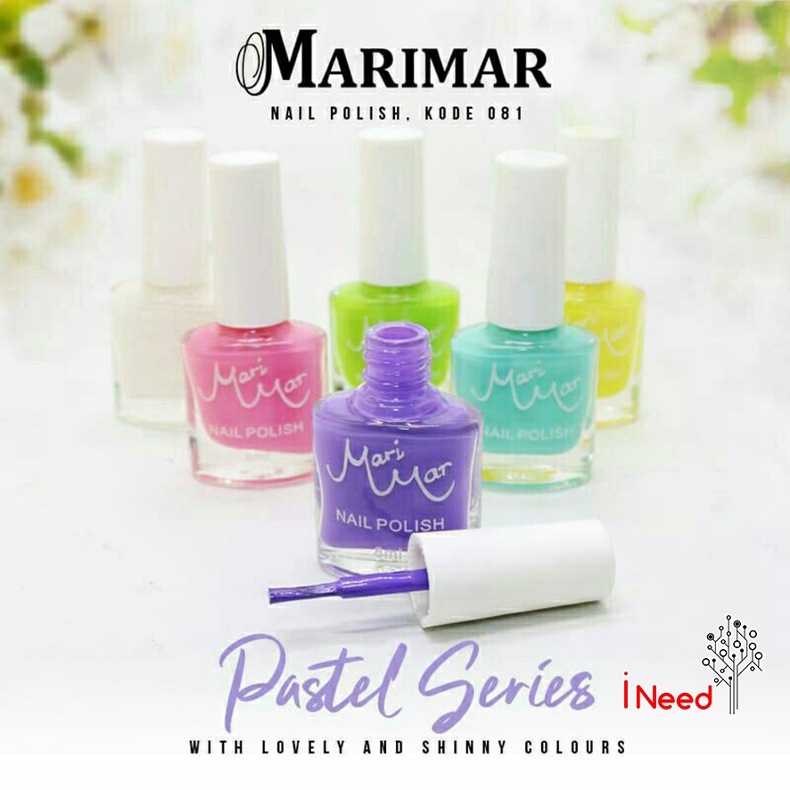 (INEED) MARIMAR Nail Polish Pastel Series 8ml - Cat Kuku - Kutek