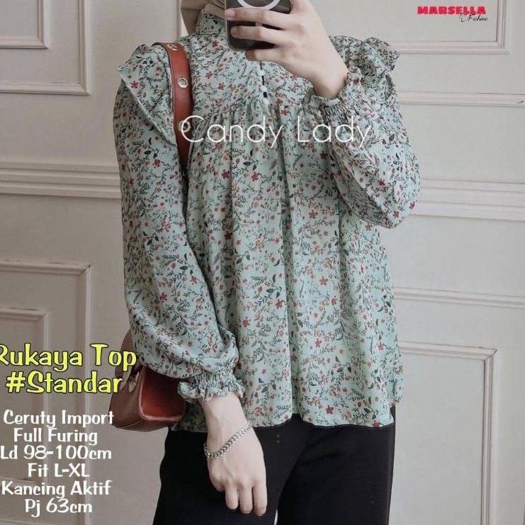 Jangan Ketinggalan order..  RUKAYA TOP (LABEL MADANI)