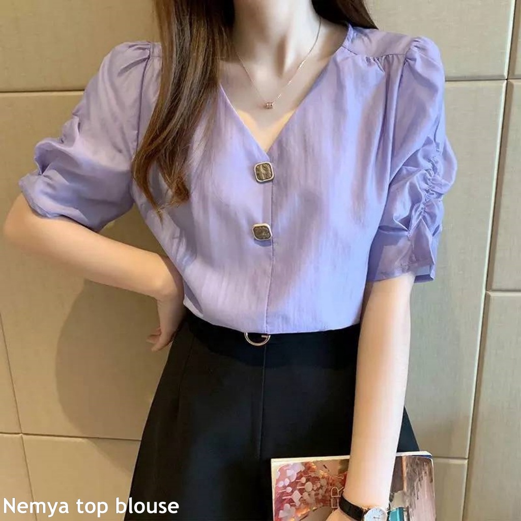 Nemya top blouse - Thejanclothes