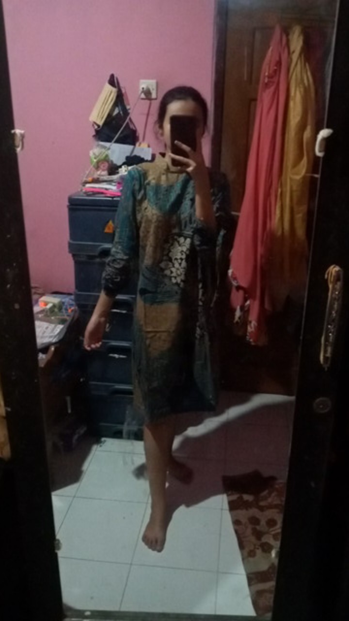 Atasan Batik Seragam Batik Solo Batik Pekalongan Baju Batik Wanita Td 268