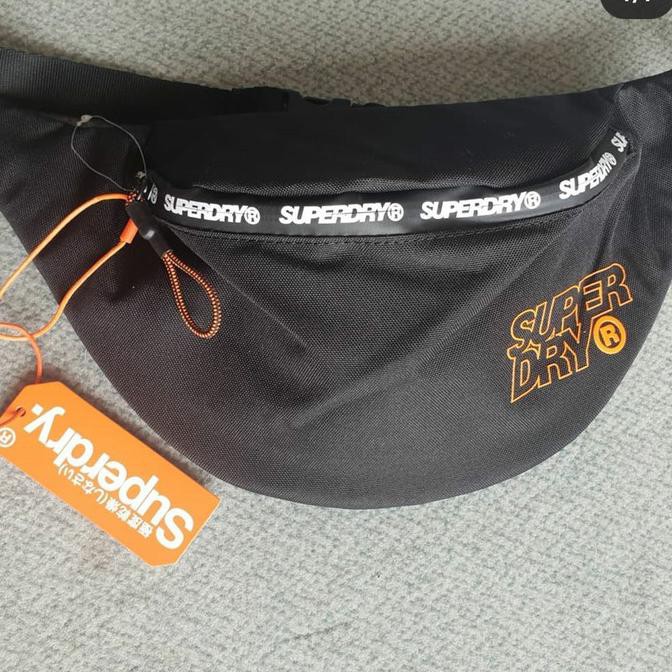 Original Superdry Freshman Bum Waist Bag Crossbody Tas Selempang