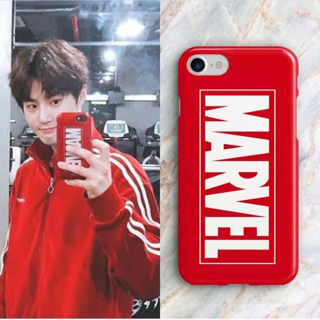 EXO Suho Marvel custom phone case