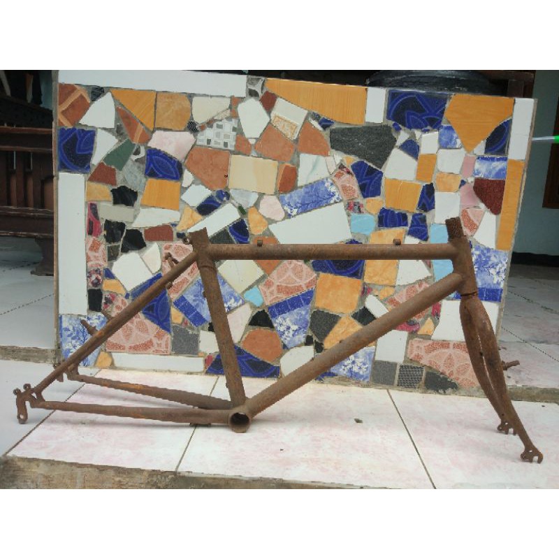 Frame Sepeda Jadul Vintage Suzuki Barang NOS Minivelo
