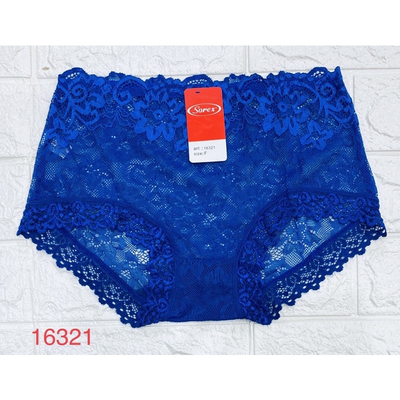 CD | Celana Dalam Wanita Semi Transparan SOREX 16321 &amp; 16322 Freesize