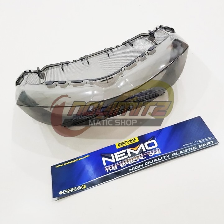 Mika Kaca Stoplamp Lampu Rem Belakang NEMO Smoke New Yamaha NMAX Connected