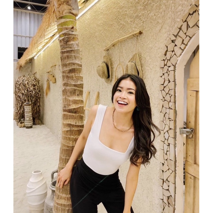 Rica Tank Top Square Double jersey