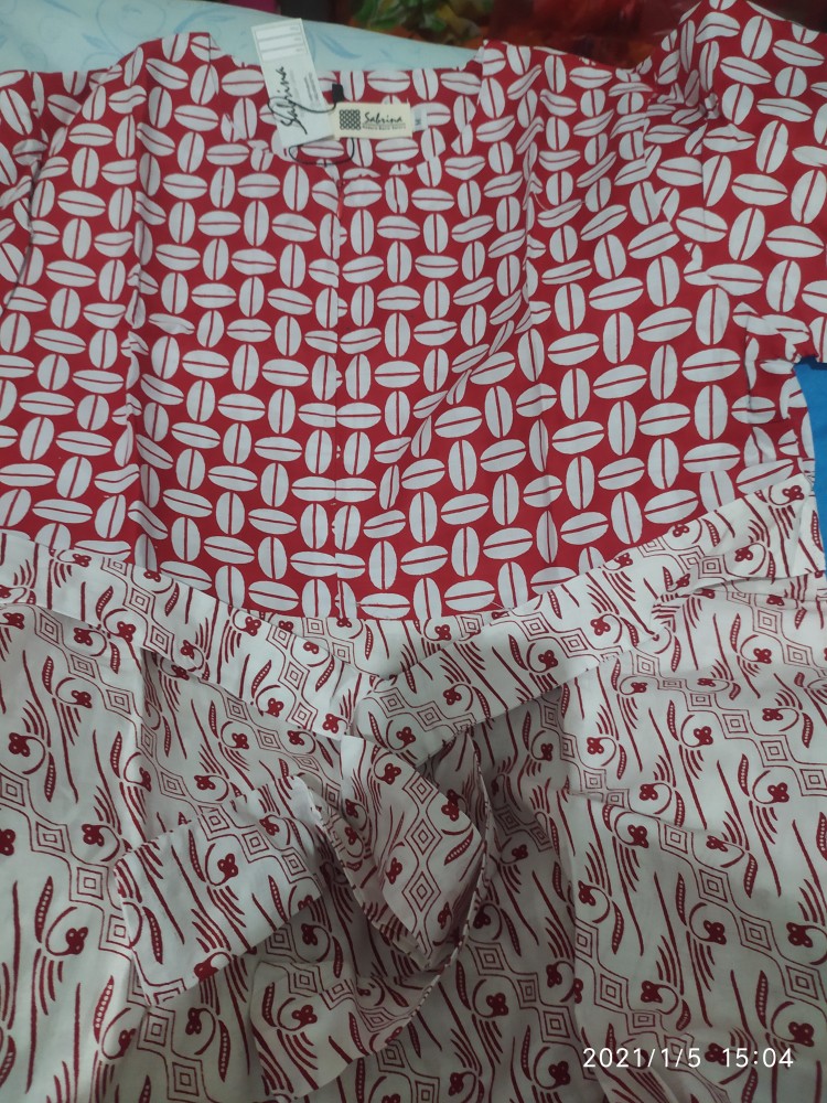 Karmen Blouse Series Batik Wanita Modern Kekinian