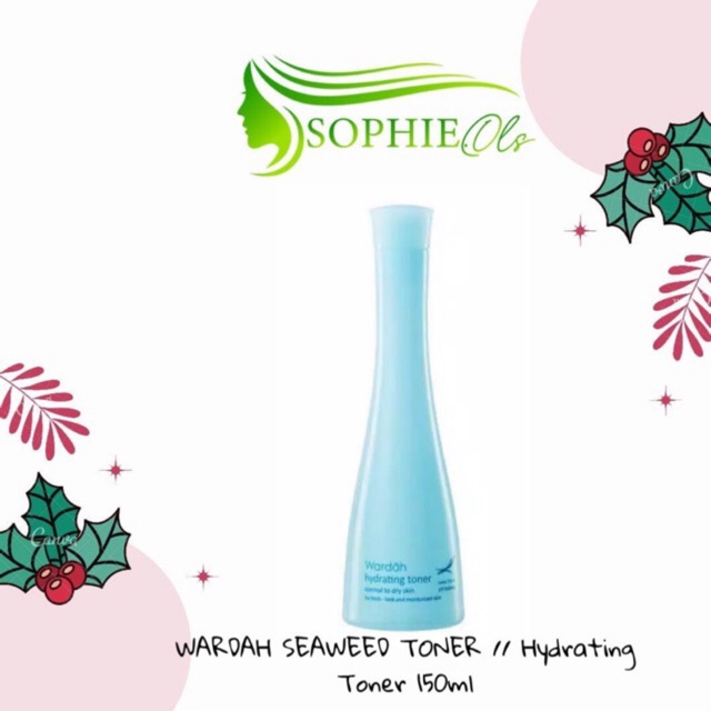 WARDAH SEAWEED TONER // Hydrating Toner 150ml