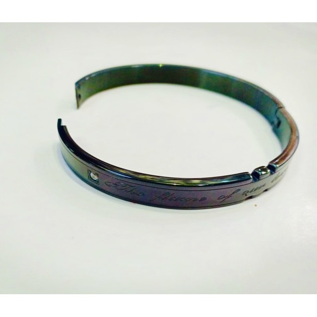 Titanium/ gelang titanium/gelang/ titanium hitam /