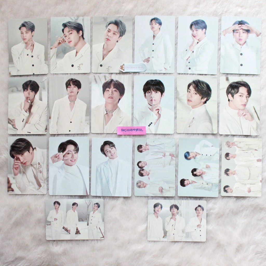 BTS MOTS 7 MD Goods Merchandise Mini Photocard Jungkook JK Jimin Suga V PC Card