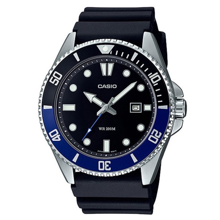 Casio General MDV-107-1A2VDF Marlin Duro Diver 200m Batman Rubbe