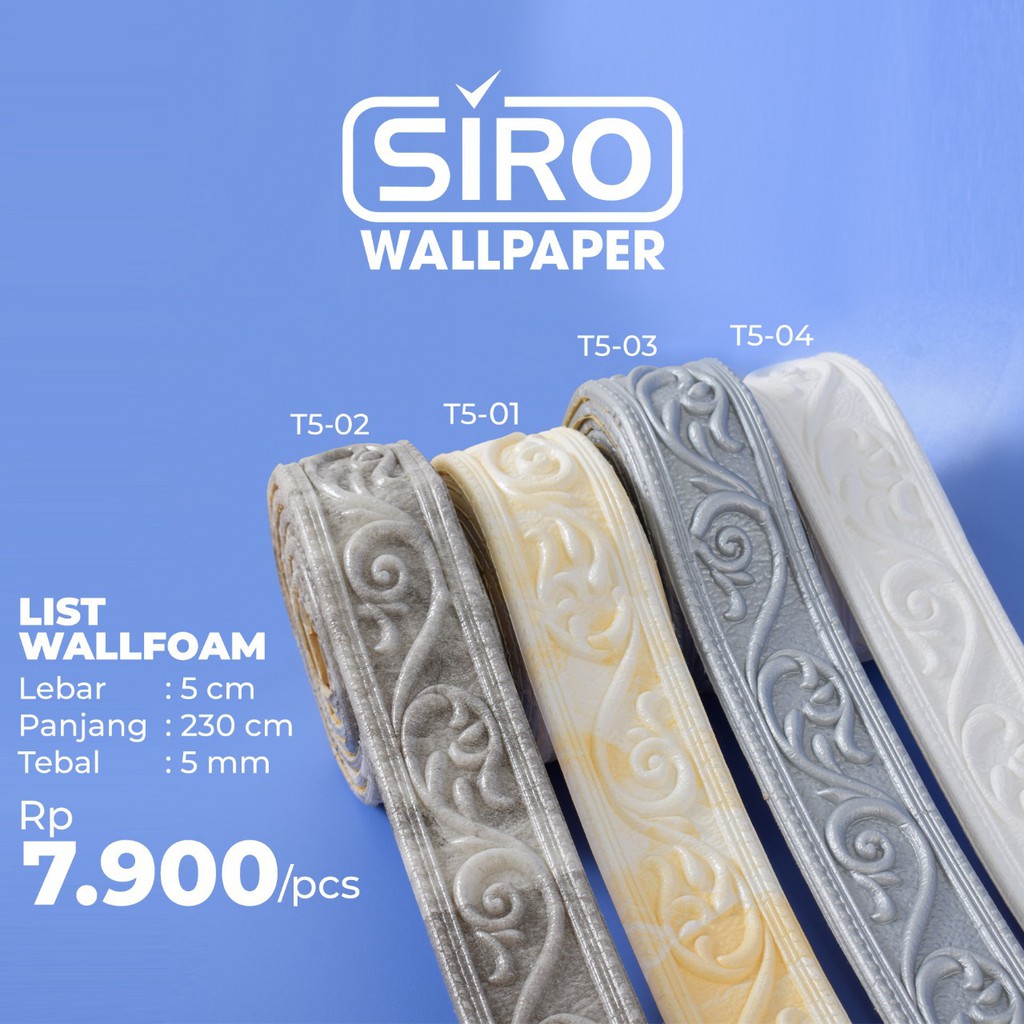 LIST FOAM WALL BORDER 3D LIS WALLPAPER BORDER STICKER WAINSCOATING-1