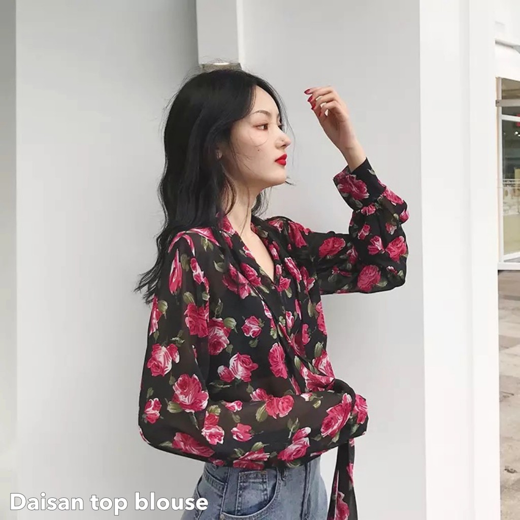 Daisan top blouse -Thejanclothes