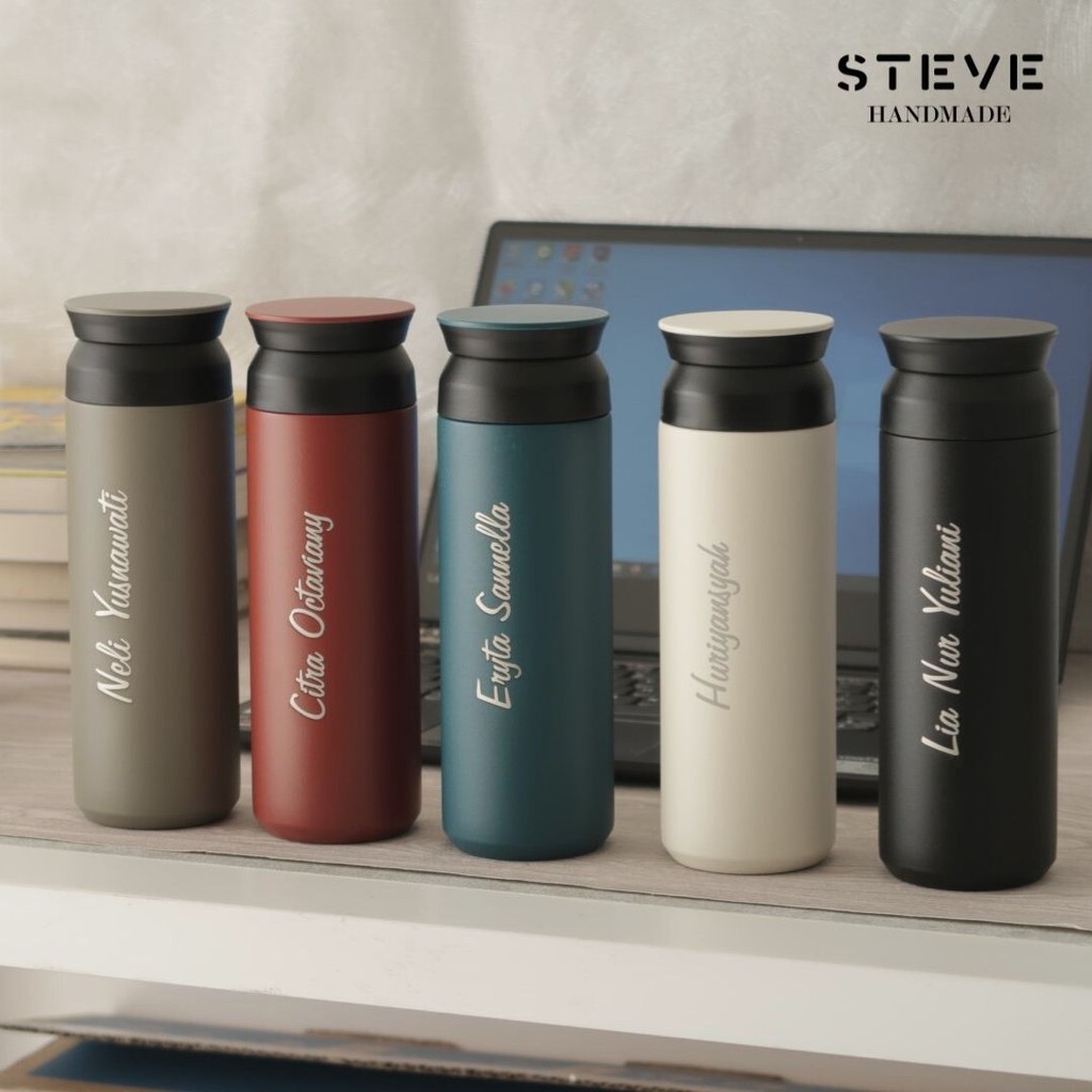 Botol minum stainless termos vacuum tumbler travel mug TM0255 custom