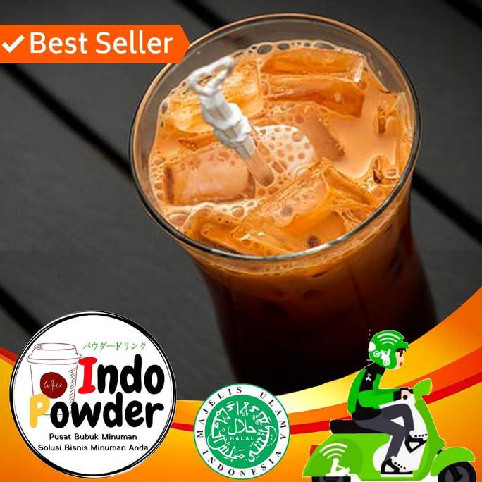 

'' TERBARU'' BUBUK MINUMAN THAI TEA 1KG / THAI TEA POWDER 1KG / BUBUK THAI TEA 1KG ''TERMURAH''