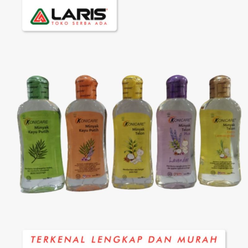 Konicare Minyak Telon | Telon Plus | Kayu Putih | Kayu Putih Plus-60ml*