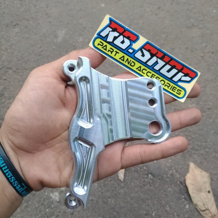 Breket kaliper 2 pin shock stage rt copy ori disk 220mm ori thailand
