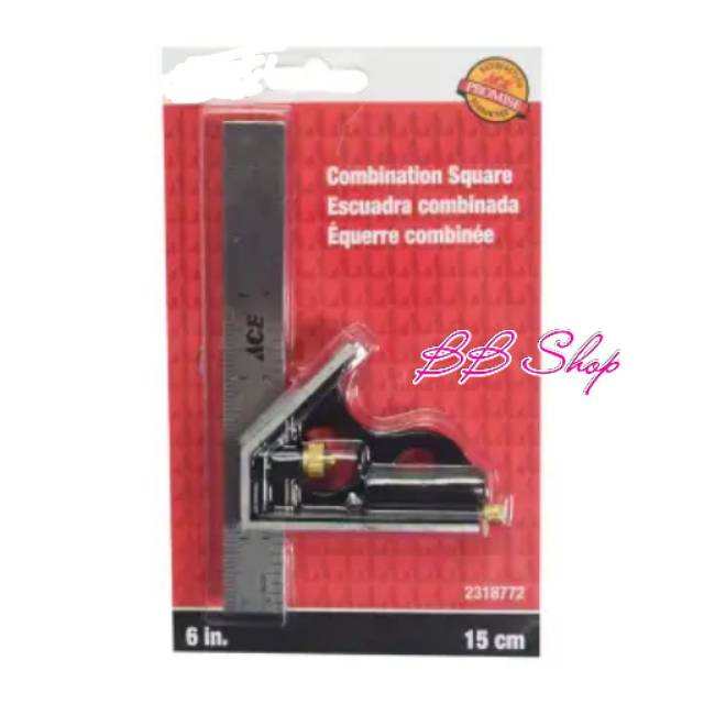 

Penggaris Siku Kombinasi 15 Cm / Rule Square 6 Inchi