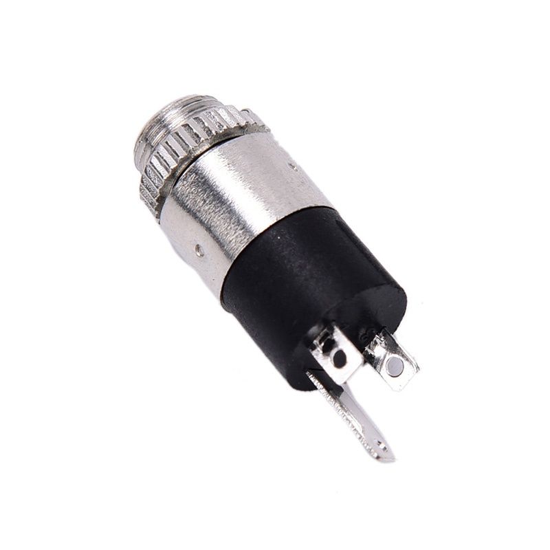 {LUCKID}5PCS PJ392 3.5mm Stereo Female Sockect Jack 3.5 Audio Headphone Connector Silver