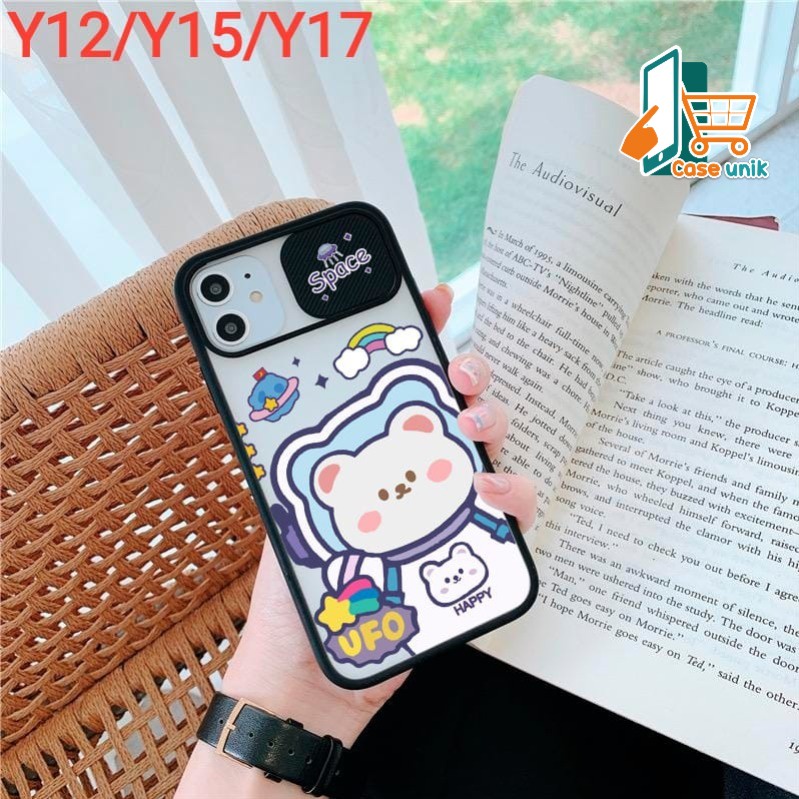 SS070 CASE SLIDE KARAKTER VIVO V5 V5S V5 LITE Y32 Y15S Y01 Y21 Y21S Y33S Y12 Y15 Y17 Y20 Y20S Y12S Y30 Y50 Y51 2020 Y91 Y93 Y95 Y91C CS3659