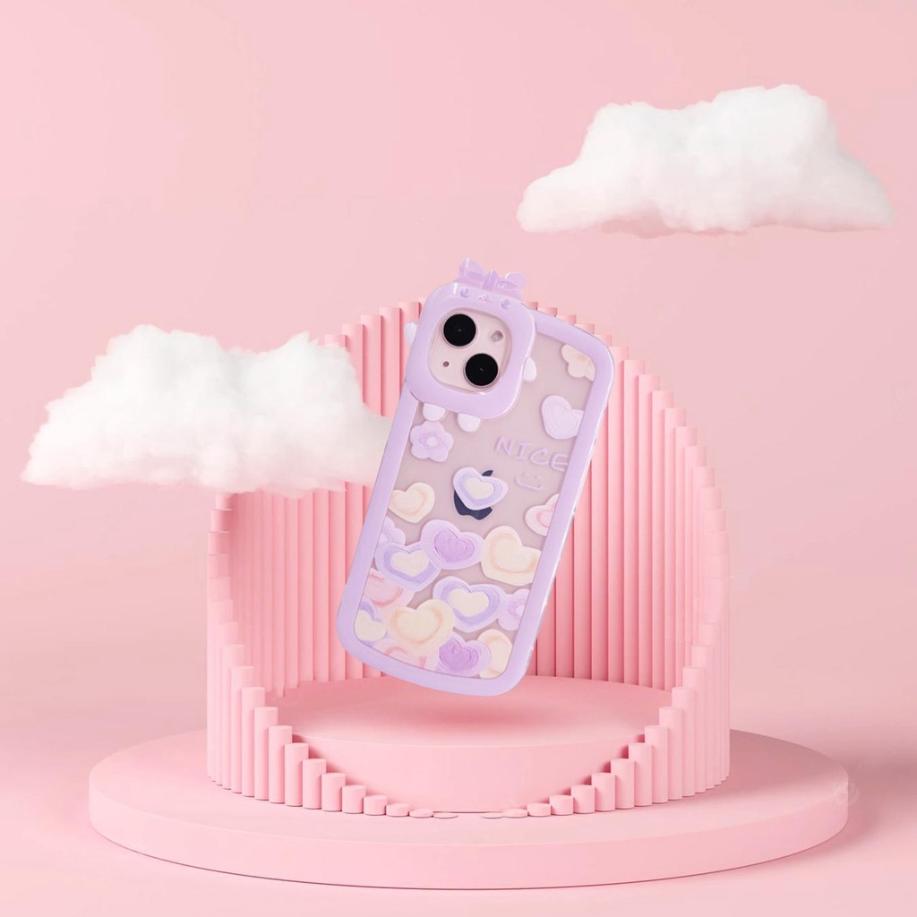 Case Pelindung Motif Kartun Monster Perempuan Untuk IPhone X 11 Xr s13