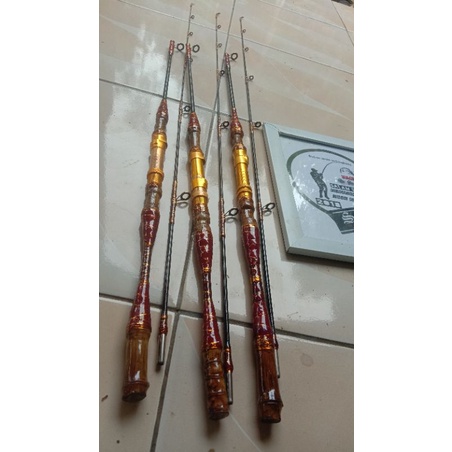 joran udang custom bambu cendani