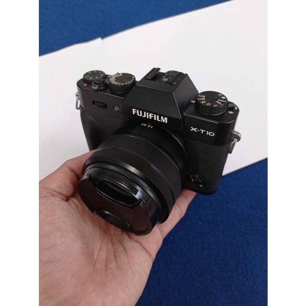 FUJIFILM XT10 Lensa Kit 15-45mm F3.5 Kamera Mirrorless VG -  Bergaransi