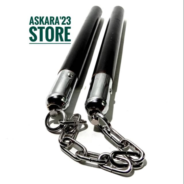Double stik Nunchaku Ruyung / Double Stik kayu