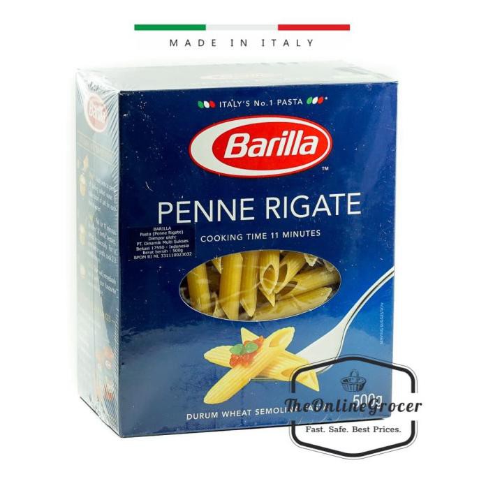 Jual Barilla Penne Rigate Pasta Penne Rigate 500gr Shopee Indonesia