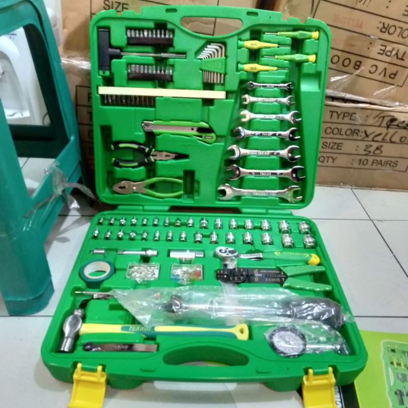 Kunci Set TEKIRO set 60 pcs / Tools Box Mechanical Enginering