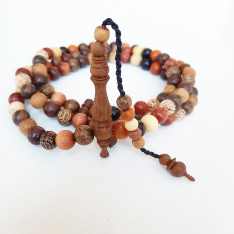 Tasbih Kombinasi / Tasbih Kayu Bertuah / Tasbih Kayu Bertuah / Tasbih Kayu / Tasbih