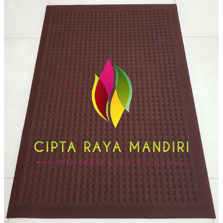 Keset Karpet Karet Bludru Anti Slip 60 x 90 - RCM