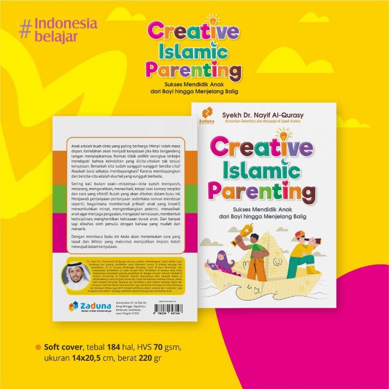 BUKU KELUARGA CREATIVE ISLAMIC PARENTING 2 WARNA
