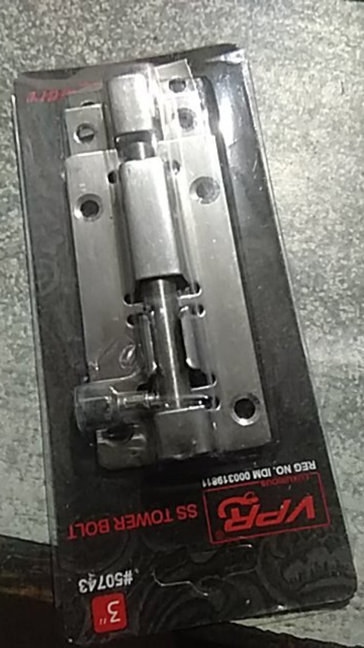 Grendel Slot Pengunci Pintu Jendela Stainless Stenlis 3 Inch