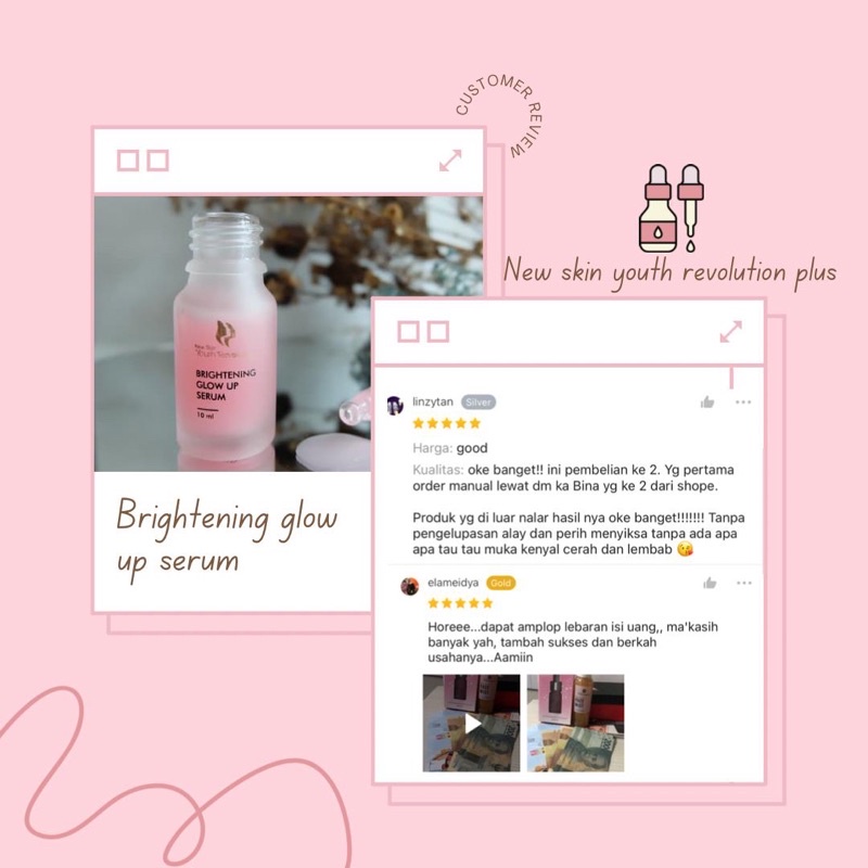 【Official Outlet】 NEW SKIN YOUTH REVOLUTION PLUS SERUM WAJAH GLOWING BRIGHTENING FRESH CALMING SERUM GLOW UP WITH CHROMABRIGHT NIACINAMIDE ALPHA ARBUTIN VIT C | PEMUTIH PENCERAH KULIT WAJAH GLOWING PUTIH BERSIH ALAMI VIRAL BPOM