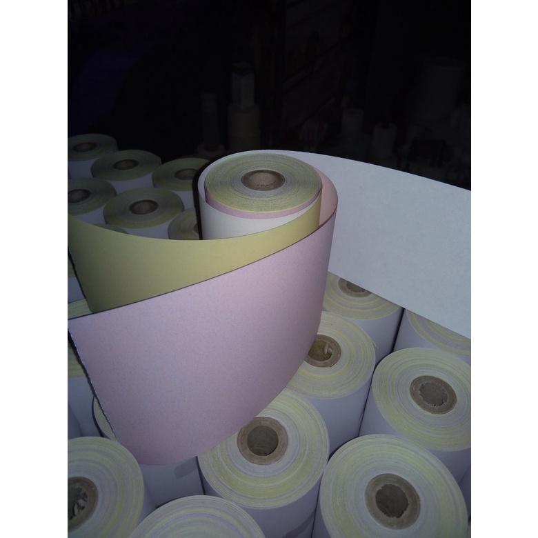 KERTAS STRUK KASIR NCR 75X60 MM 3PLY KERTAS STRUK RANGKAP 3 UNTUK PRINTER EPSON TMU220