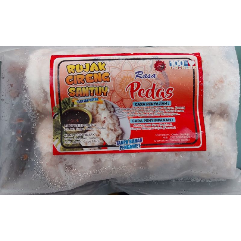 

Rujak Cireng Pedas (isi 20pcs)