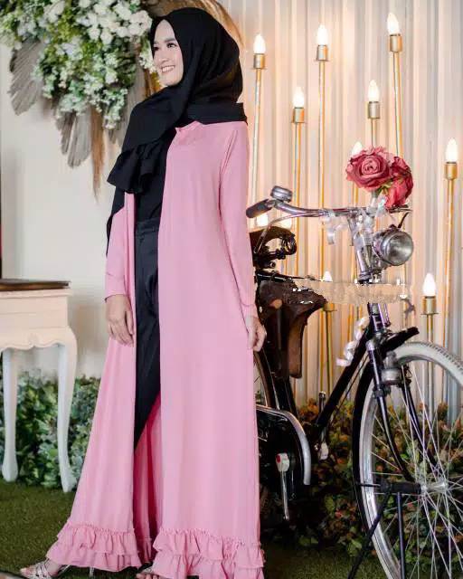 JAMILA OUTER PANJANG / LONG CARDI / CARDIGAN PANJANG / OOTD HIJAB JUMBO