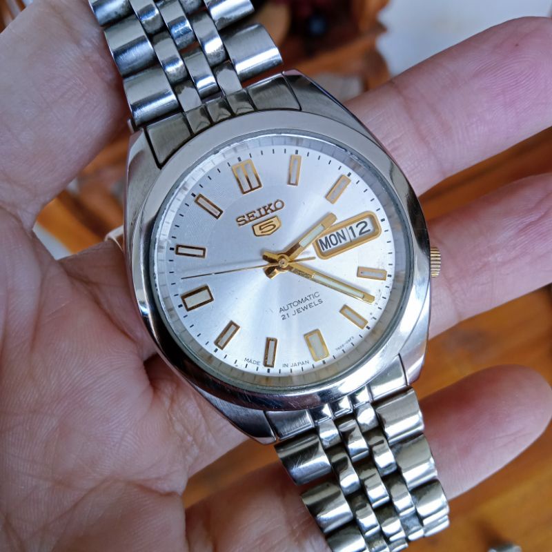 Seiko5 Automatic cal 7s26-00X0 White Dial Mulusss