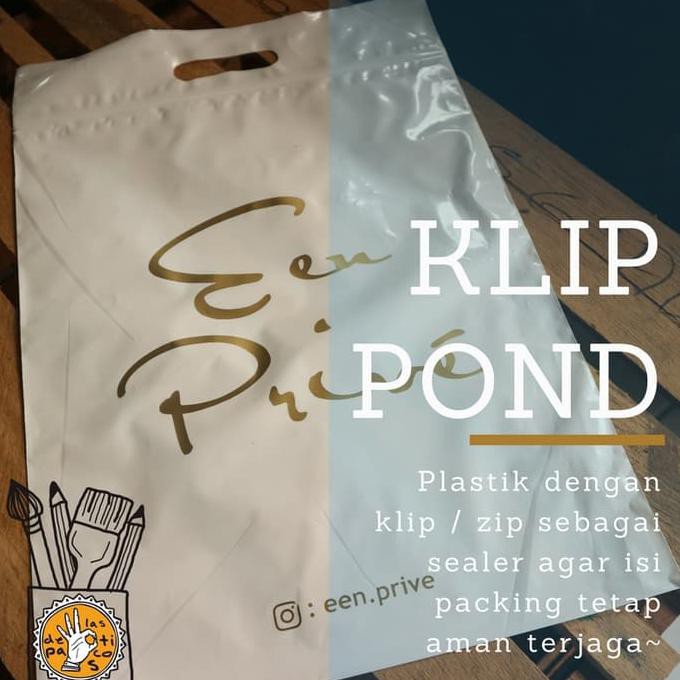 Jual Plastik Klip Plong 30x40 Sablon Plastik Packaging Shopee Indonesia 8941