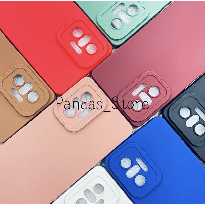 Softcase Pro Camera Redmi Note 10 Pro Candy Case Full Color 3D Silikon TPU