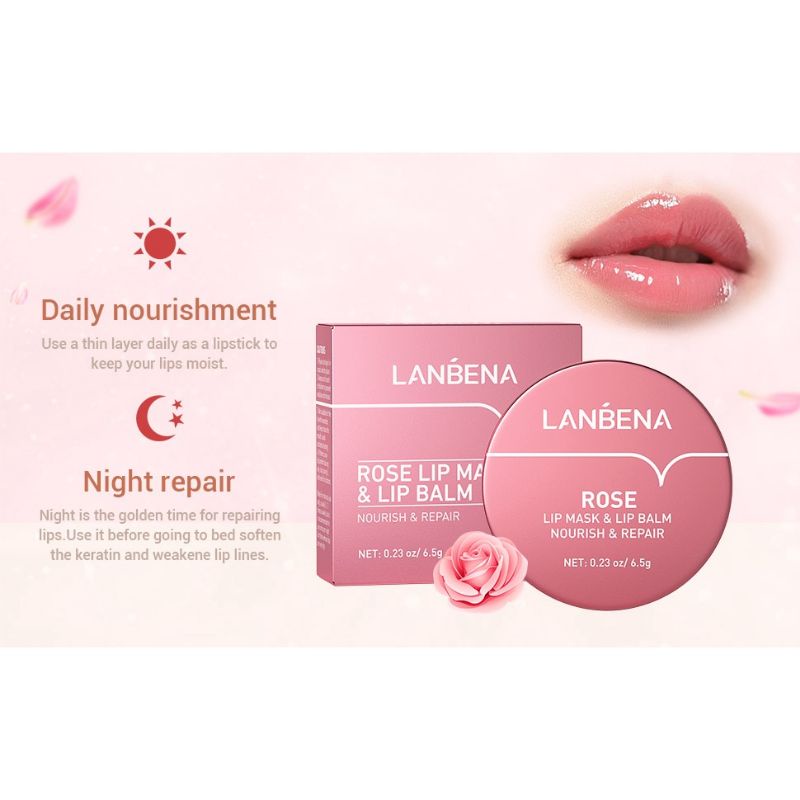 LANBENA LIP MASK -- 100% Original Brand New and High Quality! BPOM