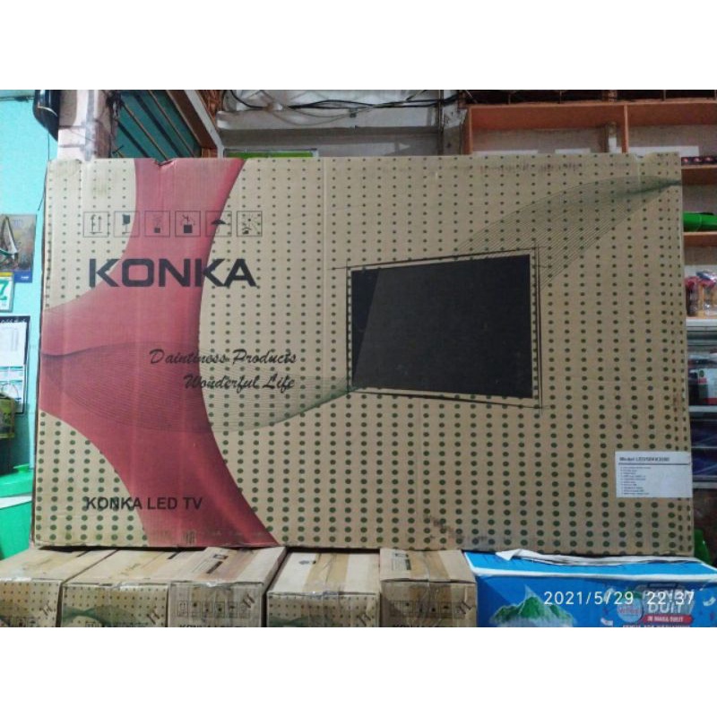 TV KONKA TIPE LED50KK3000 UKURAN 50 INCH.