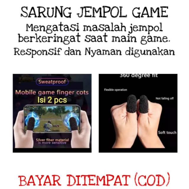 Sarung Tangan Jempol Untuk Game