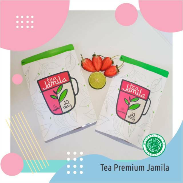 Teh menurunkan berat badan herbal / slimming tea jamila